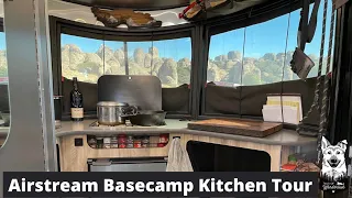 Kitchen Essentials for Full-Time RV Living | Airstream Basecamp 16x Kitchen Tour | SponsoredbyWaggle