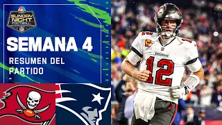 BRADY regresa a NEW ENGLAND y vence a PATRIOTS | Semana 4 2021 NFL Game Highlights