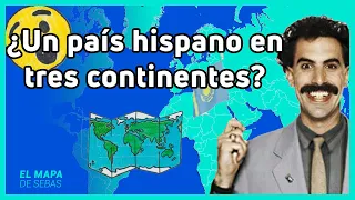 🌏10 Países TRANSCONTINENTALES [que quizás no sabías que lo eran] 🌏 - El Mapa de Sebas