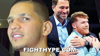 EDGAR BERLANGA REACTS TO CANELO LEAVING DAZN TO SIGN PBC 3-FIGHT DEAL: "HE'S CHASING THE BAG"