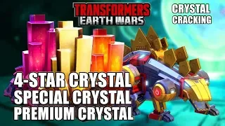 OPENING 4-STAR Crystal, PREMIUM and SPECIAL Crystal - TRANSFORMERS: Earth Wars (with comentary)