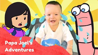 Oh no! Papa Joel turned into a BABY! | Magic stories for kids