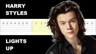 Harry Styles - Lights Up (Easy Guitar Tabs Tutorial)
