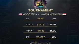 Legion TD - W3Champions S10 - WB Round 1: Woooeee vs. Frankenstein