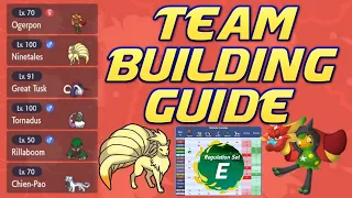 How to build Pokemon VGC teams in Teal Mask DLC! Regulation E Scarlet & Violet Team Building Guide!