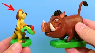 TIMON and PUMBAA - Sculpt from Clay