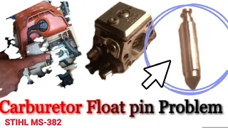 Chainshow How to cleaning carburetor Float pin