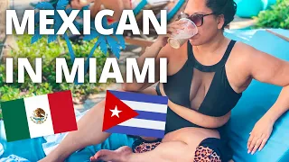 Mexican's FIRST TIME Trying AUTHENTIC Cuban Food in Miami (& Miami TOUR!)