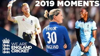 Top Moments Of 2019! | World Cup Glory, Stunning Stokes & Farewell To Legends | England Cricket