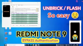 Unbrick Redmi note 9 | Flash redmi note 9 using Sp Flash Tool | how to unbrick redmi note 9