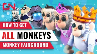 How to Get All 6 Capuchin Monkeys in Adopt Me Monkey Fairground 2024