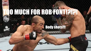 JOSE ALDO WILL BEAT ROB FONT | ROB VS JOSE ALDO PREDICTION #Josealdo #UFC #Font #Robfont