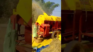 Paddy Thresher Machine Se Dhan ki mishai paddy thresher machine short video