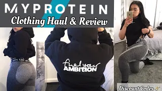 MYPROTEIN Activewear Clothing HAUL & REVIEW 2021| Gym Leggings + more!