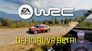 EA Sports WRC  Rally official VR Beta! Quest 3, SteamLink
