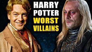 Top 5 WORST Villains in Harry Potter (RANKED)