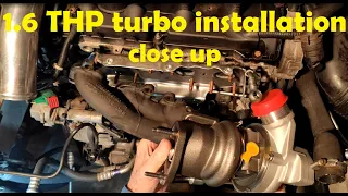 1.6 THP turbo installation close up 🔧🛠⚠