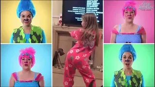 'Can't Stop the Feeling!' from Trolls acapella with adorable kid dancers