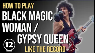 Black Magic Woman / Gypsy Queen - Santana | Guitar Lesson