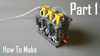 How To Make a Powerful Lego Technic i3 Pneumatic Engine (Part 1)