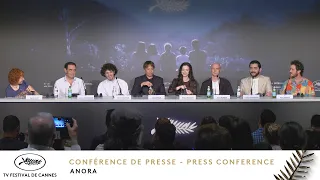 ANORA – Conférence de  presse – Français – Cannes 2024