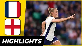 France vs England Highlights | UEFA Women's Euro Qualifying 05/06/2024