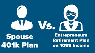 Spouse 401k or your own SEP IRA or Individual 401k