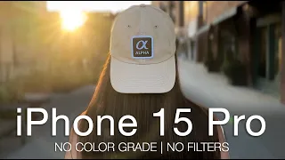iPhone 15 Pro 4K VIDEO TEST for Beginners | Vloggers | Cinematic | Filmmakers