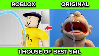 SML Movie vs SML ROBLOX: 1+ HOURS OF BEST SML VIDEOS ! Side by Side #2
