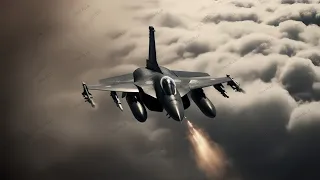 Just happened! Russian Su-57 Fighter Shoots Down Again! NATO F-16 Squadron in the skies of Ukraine |