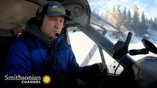 Landing on a Frozen Alaskan Lake in the Middle of a Fog | Ice Airport Alaska | Smithsonian Channel