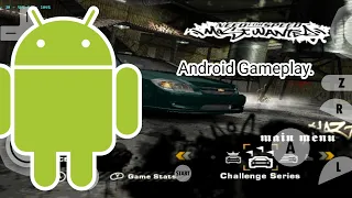 Need for speed most wanted 2005. Gameplay android. Dolphin emulator.