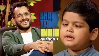 ये नन्हा Pitcher निकला Shark Aman का No. 1 Fan! | Shark Tank India Season 1