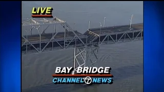 10-17-1989 San Francisco Earthquake - First Minutes (KGO TV)