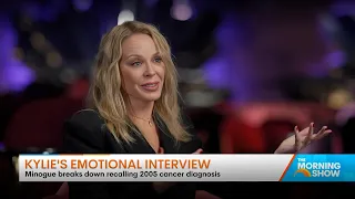 Kylie Minogue Breaks Down Recalling 2005 Cancer Diagnosis (The Morning Show 2023)