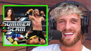 Logan Paul Breaks Down *Record-Setting* SummerSlam Match Vs Ricochet