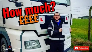 HGV License UK. What Does It Cost?