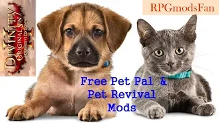 Free Pet Pal & Pet Revival Mods (Divinity Original Sin 2) [ RPGmodsFan ]