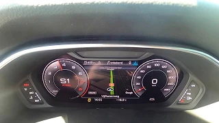 Audi Q3 40 TFSI Quattro doing 0-100 km/h flatout