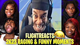 FlightReacts NBA 2K23 RAGING and FUNNY MOMENTS #1| REACTION