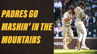 Padres Go Mashin' in the Mountains | San Diego Padres vs. Colorado Rockies Highlights