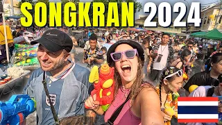 Our FIRST SONGKRAN 2024  🇹🇭  World's LARGEST Water Fight!