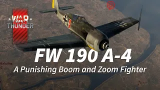 FW 190 A-4: one of the best boom and zoom fighters in War Thunder