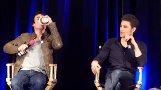 Paul Wesley & Ian Somerhalder - TVD Chicago 2013 - Delena or Stelena + Superpowers