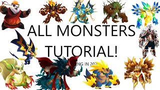 How To Breed All Monsters in Monster Legends Updated 2022 l Get Monsters By Breeding
