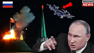 クレムリンでのプーチンに対するドローン暗殺未遂！ロシアがドローン飛行を禁止！