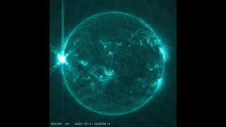 Powerful X.5 Solar Flare.