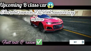 Asphalt 8 | New Upcoming car✅. Chevrolet camaro ZL 50th anniversary edition Full test & review