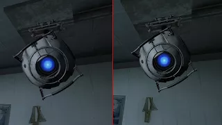 Portal 2 Graphics Comparison: Xbox 360 vs Xbox One X 4K