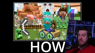 WAIT WHAT (Minecraft) #ထ+3 | РЕАКЦИЯ НА Not Safe